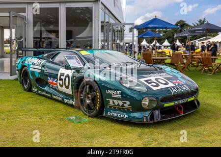 1993 Jaguar XJ220 TWR le Mans GT, in mostra al Salone privato Concours d'Elégance, tenutosi a Blenheim Palace. Foto Stock