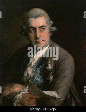 Johann Christian Bach 1776 di Thomas Gainsborough Foto Stock