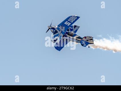 Pitts S-25 Special – Rich Goodwin, Jersey International Airshow, 2023 Foto Stock