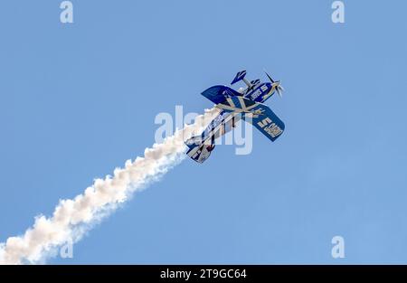 Pitts S-25 Special – Rich Goodwin, Jersey International Airshow, 2023 Foto Stock