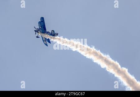 Pitts S-25 Special – Rich Goodwin, Jersey International Airshow, 2023 Foto Stock