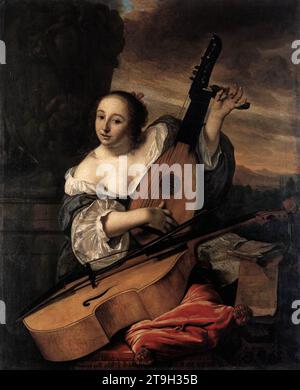 The Musician 1662 di Bartholomeus Van Der Helst Foto Stock