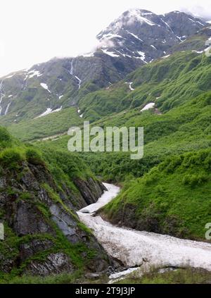 Keystone Canyon, Alaska Foto Stock