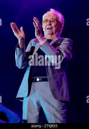 Tony Christie al CarFest South 2023 Overton, Basingstoke, 26 agosto 2023 Foto Stock