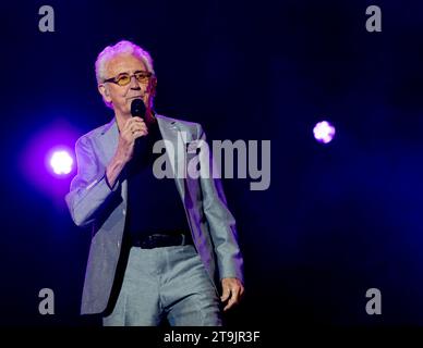 Tony Christie al CarFest South 2023 Overton, Basingstoke, 26 agosto 2023 Foto Stock