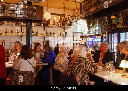 Randall and Aubin Restaurant a Soho, Londra, Regno Unito Foto Stock