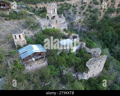 Il monastero di porta, situato ad Artvin, in Turchia, è una chiesa georgiana costruita nel X secolo. Foto Stock