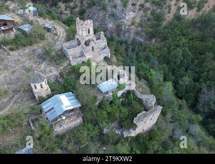 Il monastero di porta, situato ad Artvin, in Turchia, è una chiesa georgiana costruita nel X secolo. Foto Stock