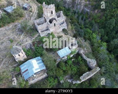 Il monastero di porta, situato ad Artvin, in Turchia, è una chiesa georgiana costruita nel X secolo. Foto Stock