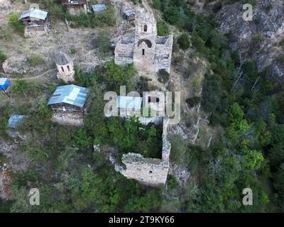 Il monastero di porta, situato ad Artvin, in Turchia, è una chiesa georgiana costruita nel X secolo. Foto Stock