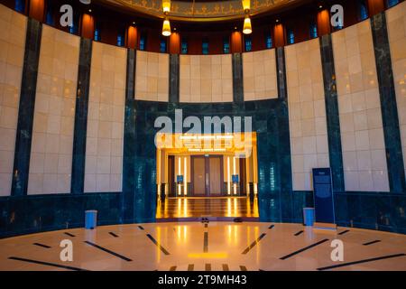 Ingresso alla Moschea Ali Kuscu all'aeroporto di Istanbul. Istanbul Turkiye - 10.28.2023 Foto Stock