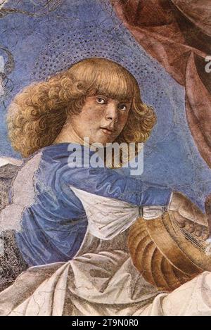 Musica-making Angel 1480-84 di Melozzo da Forli Foto Stock