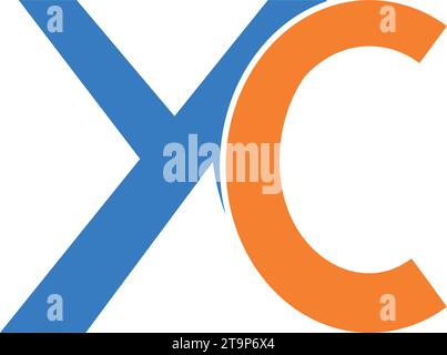 disegno illustrativo vettoriale con logo letter yc Illustrazione Vettoriale