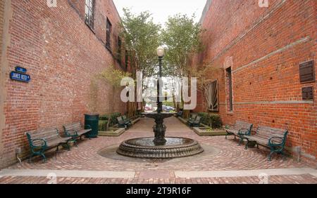 New Bern, città sul lungofiume vicino alla costa della Carolina del Nord Foto Stock