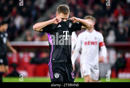 Bundesliga, Rhein energie Stadium Colonia: 1 FC Koeln vs FC Bayern München; Joshua Kimmich (FCB) Foto Stock