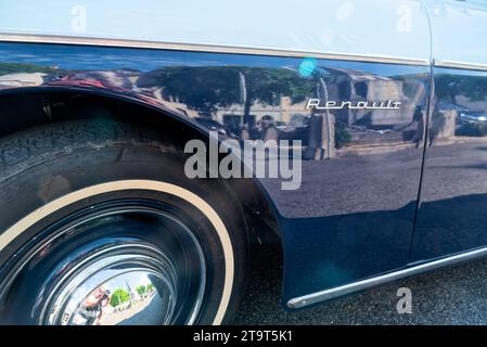 éléments de voiture ancienne et de collection / componenti per auto d'epoca e d'epoca Foto Stock