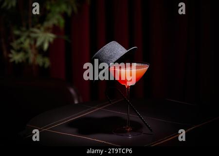 Bellissime immagini di bevande scattate in bar, pub, bevande alcoliche Foto Stock