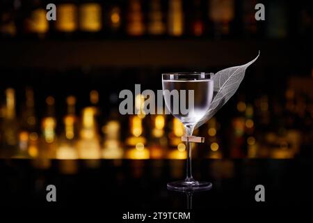 Bellissime immagini di bevande scattate in bar, pub, bevande alcoliche Foto Stock