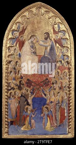 L'Incoronazione della Vergine 1354-57 di Puccio di Simone Foto Stock