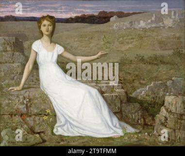 Hope 1872 di Pierre-Cecile Puvis De Chavannes Foto Stock