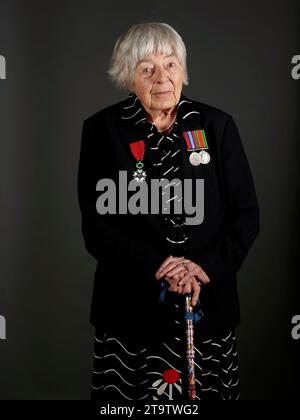 Patricia Owtram all'Oldie of the Year 2023, 23-11-23 Foto Stock