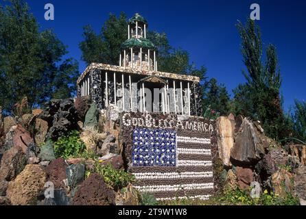 Petersen Giardino di Roccia, Deschutes County, Oregon Foto Stock