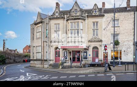 L'Athenaeum Centre di Warminster venne preso a Warminster, Wiltshire, Regno Unito il 27 novembre 2023 Foto Stock