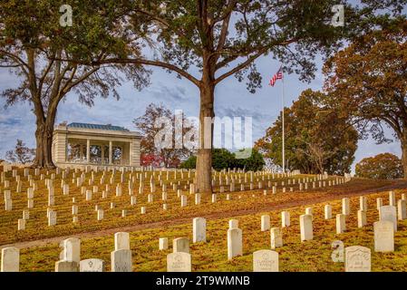 Marietta National Cemetery Foto Stock