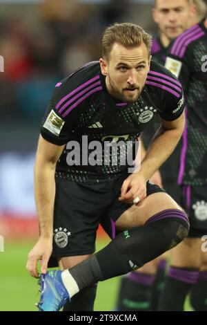 Harry Kane (Bayern), Koeln, Deutschland, 24.11.2023, 1. Bundesliga 12. Spieltag, 1. FC Koeln - FC Bayern Muenchen. LE NORMATIVE DFL VIETANO QUALSIASI UTILIZZO DI Foto Stock