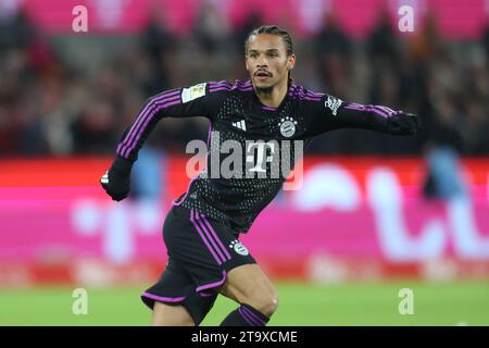 Leroy sane (Bayern), Koeln, Deutschland, 24.11.2023, 1. Bundesliga 12. Spieltag, 1. FC Koeln - FC Bayern Muenchen. LE NORMATIVE DFL VIETANO QUALSIASI UTILIZZO DI Foto Stock