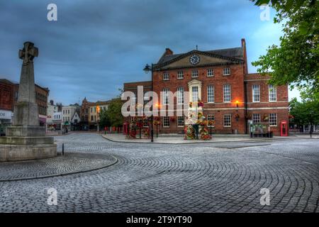 Taunton Market House nel centro città Foto Stock