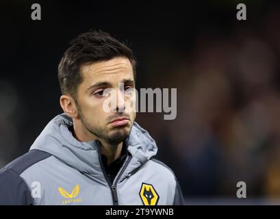 Londra, Regno Unito. 27 novembre 2023. Jonny dei Wolverhampton Wanderers durante la partita di Premier League a Craven Cottage, Londra. Il credito fotografico dovrebbe leggere: David Klein/Sportimage credito: Sportimage Ltd/Alamy Live News Foto Stock