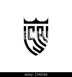 Lettere iniziali del logo SA Luxury in un design professionale di alta qualità che si adatta bene alla stampa Illustrazione Vettoriale