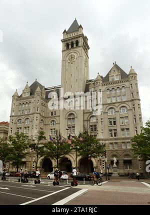 Washington, DC - 02 giugno 2018: Trump International Hotel a Washington DC Foto Stock