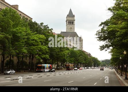 Washington, DC - 02 giugno 2018: Trump International Hotel a Washington DC Foto Stock