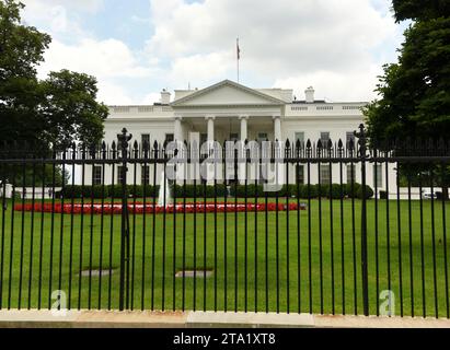 Washington, DC - Giugno 02, 2018: la Casa Bianca di Washington DC. Foto Stock