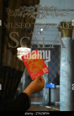 Milano, Italia. 28 novembre 2023. Milano, Italia DON CARLO presentazione del primo Teatro alla Scala diretto da Lluìs Pasqua, diretto da Riccardo Chailly nella foto: Credit: Independent Photo Agency/Alamy Live News Foto Stock