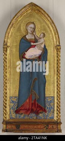 Madonna con bambino 1350-54 di Nardo di Cione Foto Stock