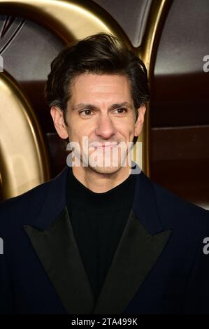 Londra, Regno Unito. 28 novembre 2023. Mathew Baynton frequenta la Warner Bros. Pictures Presents - la prima mondiale di Wonka alla Royal Festival Hall. Credito: Vedere li/Picture Capital/Alamy Live News Foto Stock