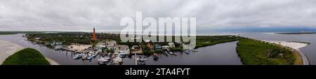 Splendida foto paesaggistica di Ponce Inlet Florida Foto Stock