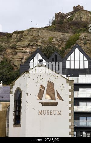 Esterno del Fisherman's Museum di Hastings Foto Stock