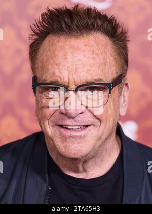 Westwood, Stati Uniti. 28 novembre 2023. WESTWOOD, LOS ANGELES, CALIFORNIA, USA - NOVEMBRE 28: L'attore e comico americano Tom Arnold arriva alla prima mondiale di "Candy cane Lane" di Amazon prime Video tenutasi al Regency Village Theatre il 28 novembre 2023 a Westwood, Los Angeles, California, Stati Uniti. (Foto di Xavier Collin/Image Press Agency) credito: Image Press Agency/Alamy Live News Foto Stock