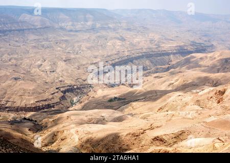 Jordan River Valley (Jordan Rift Valley). Giordania. Foto Stock