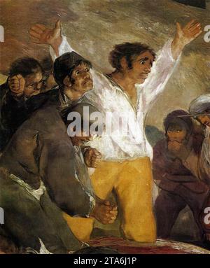 Il terzo maggio, 1808 (dettaglio) 1814 di Francisco De Goya Y Lucientes Foto Stock