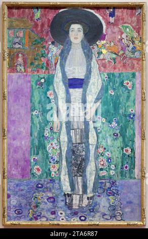 Ritratto di Adele Bloch-Bauer II 1912 di Gustav Klimt Foto Stock