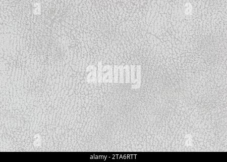 Fondo in velluto bianco argento o velluto in flanella di velluto realizzato in cotone o lana con tessuto morbido e vellutato satinato materiale di colore metallico Foto Stock