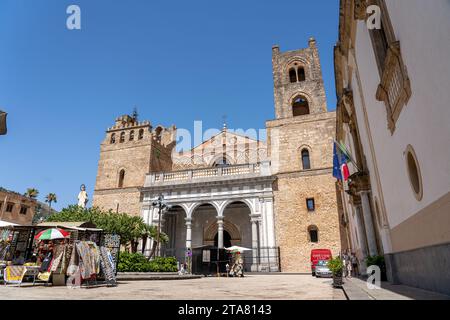 Cattedrale di Monreale in Sicilia Foto Stock