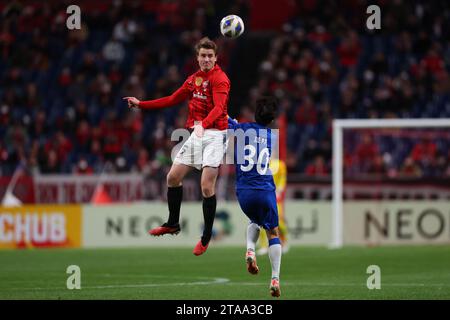 Saitama, Giappone. 29 novembre 2023. Marius Hoibraten (Reds) calcio/calcio : AFC Champions League 2023-24 fase a gironi tra Urawa Red Diamonds 2-1 Wuhan Three Towns Football Club al Saitama Stadium 2002 a Saitama, Giappone . Crediti: Naoki Morita/AFLO SPORT/Alamy Live News Foto Stock