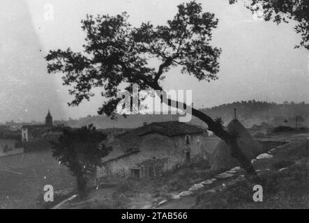 Vista General del Parer situat a Sant Julià de Vilatorta. Foto Stock