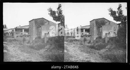 Vista Parcial de Sant Julià de Vilatorta Foto Stock